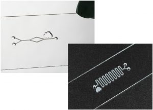 Laserschreiben von mikrofluidischen Systemen in Glas und Kunststoff
